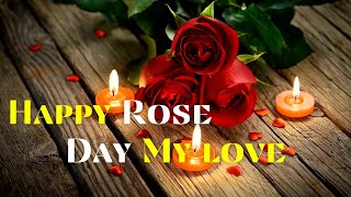 Happy Rose Day My Love 🌹❤️  Happy Rose Day  Rose Day Status  Rose Day 2024  7 February Status ♥️ [upl. by Egidius600]