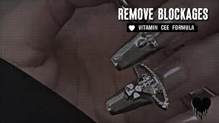 remove blockages  subliminal [upl. by Solley]