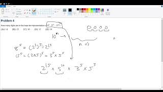 2023 AMC 12A Problem 4 [upl. by Phalan]