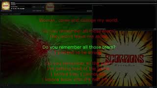 Scorpions – Woman • song with karaokesynchronized lyrics [upl. by Dranrev606]