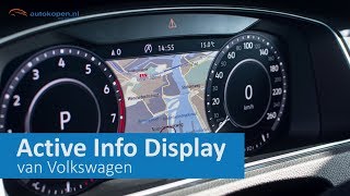 Impressie Volkswagen Active Info Display  Autokopennl [upl. by Aruabea]