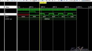 VHDL Lecture 25 Lab 8 Clock Divider and Counters Simulation [upl. by Saudra]