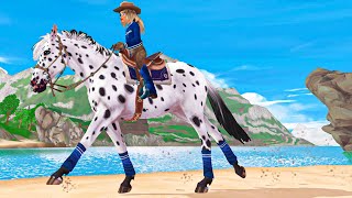 Training New Appaloosa Horse in Star Stable Online [upl. by Davis]