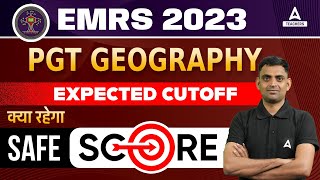 EMRS PGT Cut Off 2023  EMRS PGT Geography Cut Off 2023 [upl. by Namso]