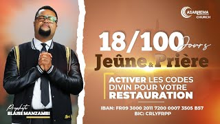 Jeûne et prière activer les codes divin pour la réstauration 18  Prophète Blaise Manzambi [upl. by Cummins675]