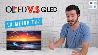 QLED vs OLED  La mejor tecnología en TVs 2018 [upl. by Quartis]