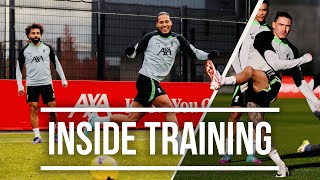 Inside Training GOALS GALORE from Nunez amp AlexanderArnold  Liverpool FC [upl. by Fan]