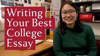 College Essay Tips  Writing your Best College Essay  Real Advice from Harvard Admissions [upl. by Seagraves17]