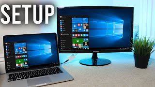 How To Connect Laptop To Monitor Full Guide  Work From Home Setup [upl. by Neomah]