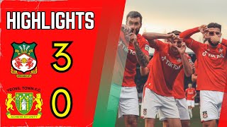 Wrexham VS Yeovil  HIGHLIGHTS  18423  VNL [upl. by Ahsienal]