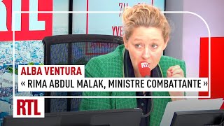 Alba Ventura  Rima Abdul Malak ministre combattante pour défendre lexception culturelle française [upl. by Maleeny796]