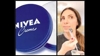 Mascarilla con NIVEA Efecto Tensor Lifting y Regenerante  Lifting Facial Mask [upl. by Zailer]