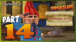 Shrek SuperSlam PS2 Part 14 Challenges 1620 HD Walkthrough  No Commentary [upl. by Milore]