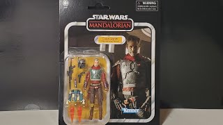 Star Wars Vintage Collection Cobb Vanth Mandalorian Armor action figure review [upl. by Leehar22]