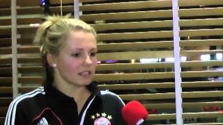 FC Bayern Frauen Julia Simic DFBPokal Halbfinale [upl. by Hanleigh216]