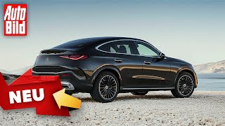 Mercedes GLC Coupé 2023  Erste Sitzprobe im neuen MittelklasseSUV  mit Sebastian Friemel [upl. by Nisa758]