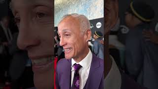 Andrew Ridgeley attends the Rock amp Roll Hall of Fame Red Carpet [upl. by Ayiak]