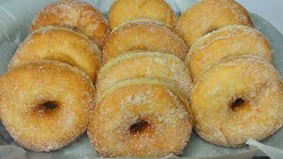 CÓMO HACER ROSQUITASDONAS MUY ESPONJOSAS Y ECONÓMICAS donas rosquillas rosquitas recetas [upl. by Siusan]