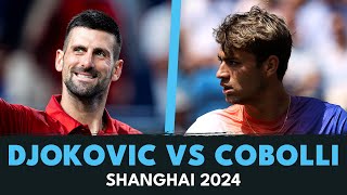 Novak Djokovic vs Flavio Cobolli  Shanghai 2024 Highlights [upl. by Gerstein]