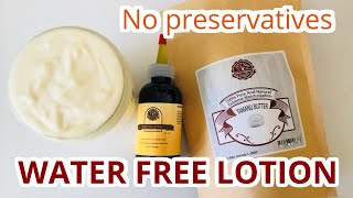 How to make a lotion with no water or preservatives [upl. by Akihsar69]