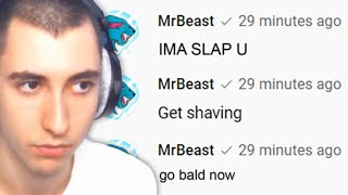 Reacting to MrBeast commenting on my video [upl. by Evy]