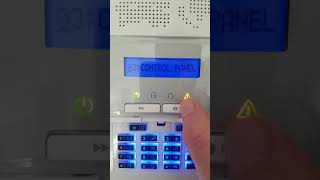 Visonic powermaster alarm Switch off Trouble Beeps [upl. by Thirion]