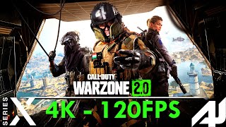 🎮 Hasta 4K y 120FPS  Warzone 20 en Xbox Series X Resolucion y FPS [upl. by Aneleairam]