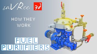 How Fuel Purifiers and Clarifiers Work Centrifugal SeparatorsCentrifuges [upl. by Solnit]