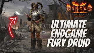 This NEW Fury Druid Build CHANGED How I Feel About MELEE  Diablo 2 Resurrected [upl. by Skillern]