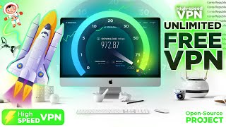 Highspeed Unlimited VPN BrowsingDownloading For Free in PC [upl. by Ennairrac712]