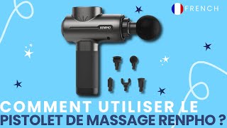 Comment utiliser le pistolet de massage Renpho   FAQ 09 [upl. by Annaej]