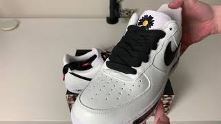 GDragon PEACEMINUSONE x Nike Air Force 1 ParaNoise 30 Review [upl. by Michele593]