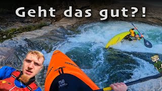 Der GEFÄHRLICHSTE Fluss Korsikas  Wildwasser Kajak Mittlerer Vecchio  Schmob [upl. by Lori]