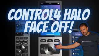 Which is Better  Control4 Halo Touch vs NonTouch Remote Control Review [upl. by Storz]