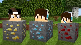 VIRAMOS BLOCOS NO MINECRAFT [upl. by Gerg]