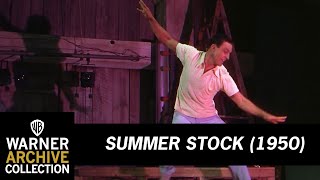 Gene Kelly Solo Dance  Summer Stock  Warner Archive [upl. by Ylrevaw499]