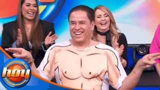 Mario Bezares cumple el reto que le puso Karime Pindter  Programa Hoy [upl. by Anastasius867]