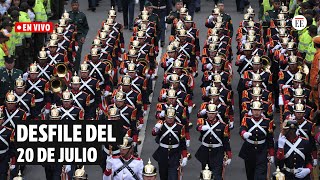 Así es el desfile militar del 20 de julio y que Petro mueve por el sur de Bogotá  El Espectador [upl. by Arraeit61]