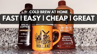 Fast and Great Mocha Cold Brew Coffee at home [upl. by Lauri526]