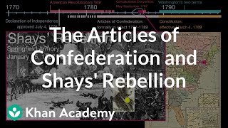 The Articles of Confederation and Shays Rebellion [upl. by Dinin]