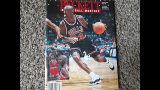 Michael Jordan 96 Beckett Basketball Card Monthly [upl. by Aihsakal]