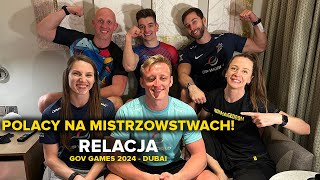 POLSCY ZAWODNICY NA GORĄCO PO GOV GAMES 2024 DUBAI  RELACJA RUNMAGEDDON [upl. by Aisercal217]