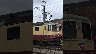 60 Jahre Jubiläum Re44 auf der OeBBtrainspotter trainspotting schweiz fyp zug bahn [upl. by Aineles140]