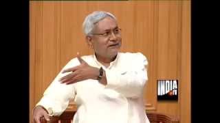 Bihar CM Nitish Kumar in Aap Ki Adalat Part 1  India TV [upl. by Avram]