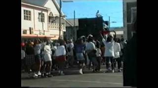 clip of carnivalST KITTS DECEMBER 1995 [upl. by Ezaria]