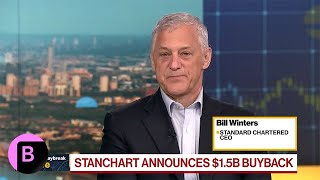 StanChart CEO Winters on Buybacks Share Price Growth [upl. by Cirek]