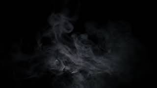 Smoke in a black background Free HD video footage [upl. by Kapor]