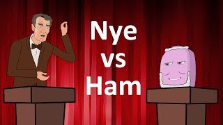 Nye vs Ham [upl. by Gnoht]