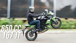 Kawasaki New Ninja 650 quotFULLquot Review [upl. by Mirilla360]