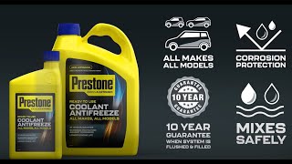 Prestone Car Coolant  Prestone Car AntiFreeze  Suitable for ALL makes and ALL models of car [upl. by Alleciram867]